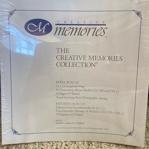 Creative Memories Refill